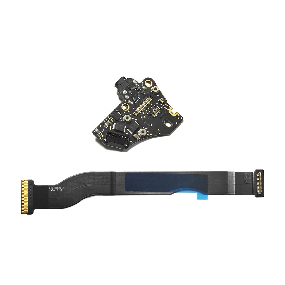 ICTION New Headphone Audio Jack Board with Flex Cable for MacBook Air Retina 13" A1932 2018 2019 Year