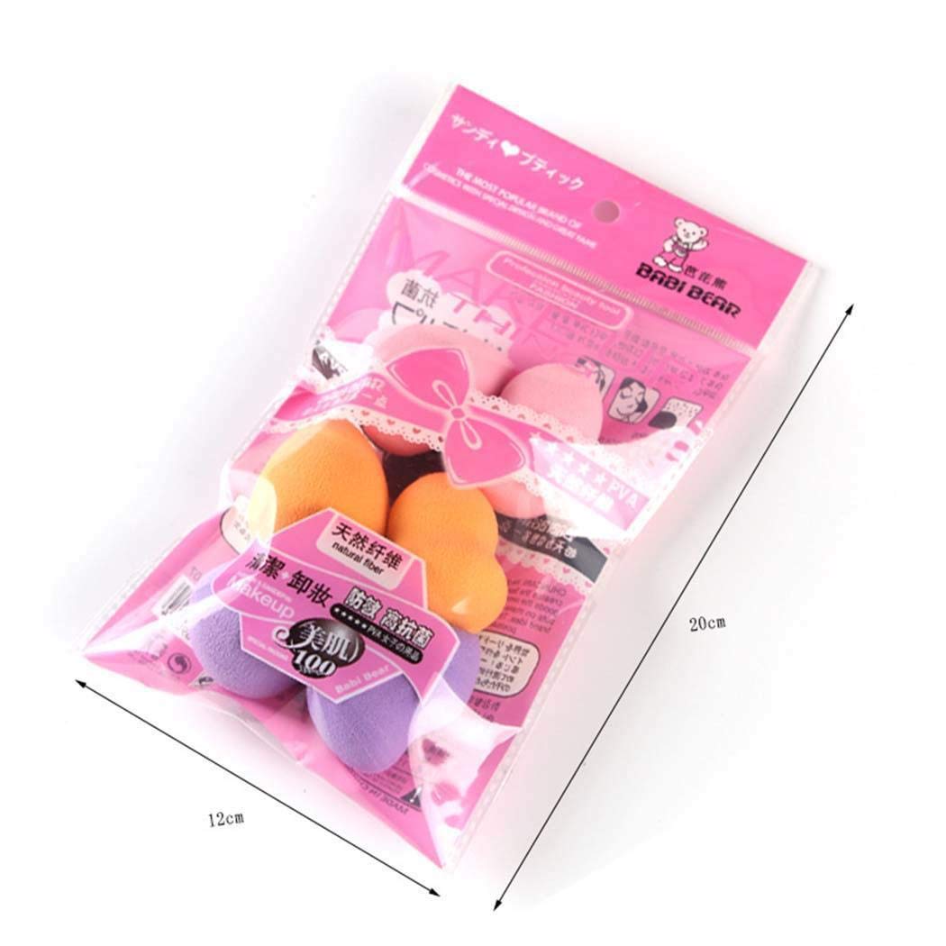 MAMOIU 6Pcs/Pack Makeup Sponge Blender, Soft Elastic Makeup Sponge Gourd Dripping Puff Blenders & Sponges