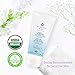SHOOSHA Baby Lotion, 6 oz Organic Baby Lotion w/Bonus Washcloth, Organic Baby Skin Care, Baby Face Cream, Natural Baby Body Lotion & Baby Cream for Sensitive Skin, Lavender Lotion