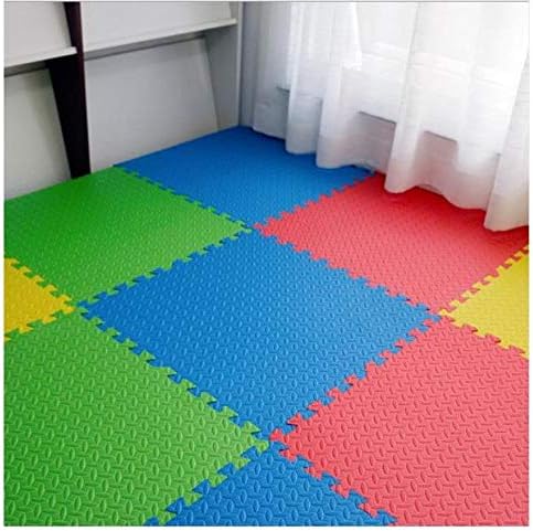 ATNINE Kid's Mat for Floor Exercise (Multicolour, 32 Sq ft) - Set of 2