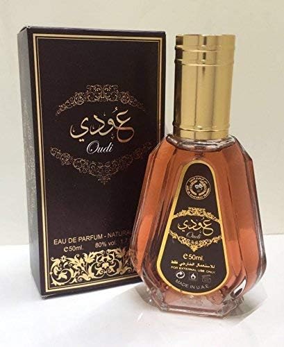 Ard Al Zaffran OUDI Eau de Parfum 50ml Natural Spray Citrus Floral Woody