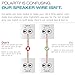 Mediabridge™ 14AWG 2-Conductor Speaker Wire (50 Feet, Clear) - Spooled Design with Sequential Foot Markings (Part# SW-14X2-50-CL)