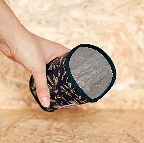 HANDMADE Cup sleeve Plant coffee Starbucks coffee cup cozy Coffee to go cup Reusable insulated sleeve - Thumbnail 5