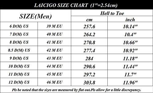 LAICIGO Mens Wyatt Harness Boots Chunky Low Heel Zip-up Pointed Toe Faux Suede Winter Ankle Booties - Image 6