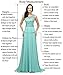 YuNuo Women Spaghetti Strap Prom Dresses 2020 Sexy Deep V Neck Evening Formal Gowns with Pockets