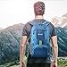 Gonex 35L Lightweight Packable Backpack Handy Foldable Shoulder Bag Daypack (Blue)