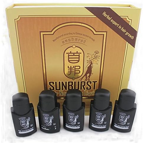 Hair Loss Care! Original Herbal 6 Bottles 50ml Sunburst Hair growth Additional Hair Dense
