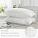 Awenia Shredded Memory Foam Pillow, Pillows for Sleeping Adjustable Loft Hypoallergenic with Infused Cooling Gel, Removable Washable Bamboo Cover, Neck Pain Relief for Side Back Stomach Sleeper, Queen