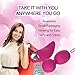 Wireless Remote Control Electrical Vibrating Kegel Balls for Shrink and Massage Vagina Muscles Bullet Mini Vibrator Egg -Best Adult Sex Toys for Women, USB Rechargeable 10 Frequency for Couples