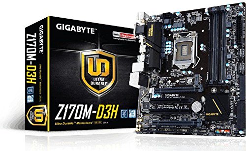 Placa Mae Gigabyte Micro ATX (1151) DDR4 - GA-Z170M-D3H - 6A GER