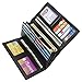 Women RFID Blocking Wallet Large Capacity Clutch Genuine Leather Travel Wallets