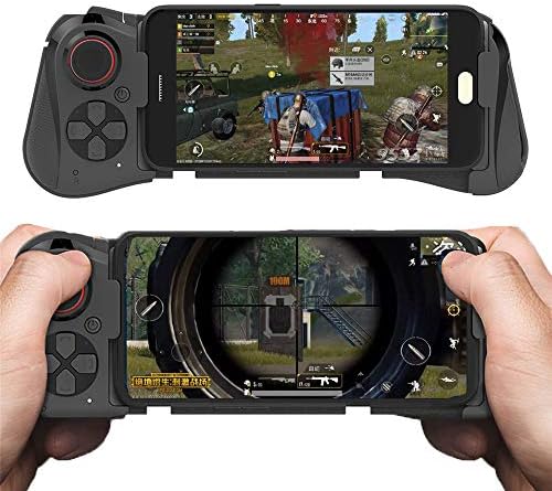 LXWM Wireless Bluetooth Game Pad Android Joystick VR Telescopic Controller Gamepad for iPhone PUBG Mobile Joypad