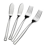 Idomy 8-Piece Stainless Steel Fish Forks Fish
