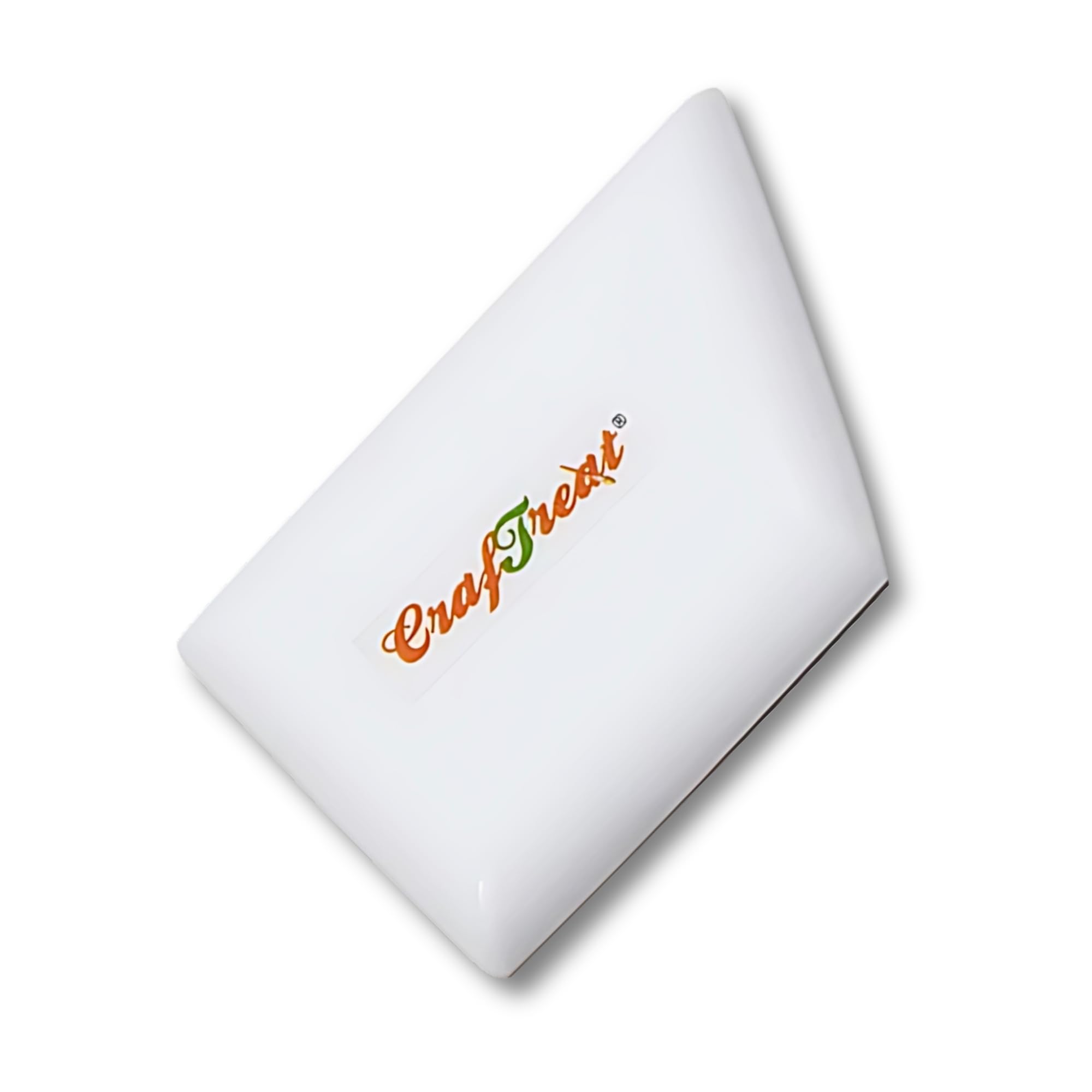 CrafTreat Teflon Bone Folders for Card Making - Ergo Square Bone Folder - Teflon Bone Folder Tool for Scoring Creasing Folding Burnishing Origami and Paper Craft - Card Scorer for Card Making