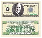 SET OF 100 BILLS-$100,000.00 CASINO PARTY MONEY by Novelties Wholesale