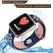 DEKER Bands Compatible with Fitbit Versa/Versa Lite/SE Smartwatch Bands, Breathable Soft Silicone Adjustable Replacement Bracelet Strap Wristbands (Small 5.5-6.7