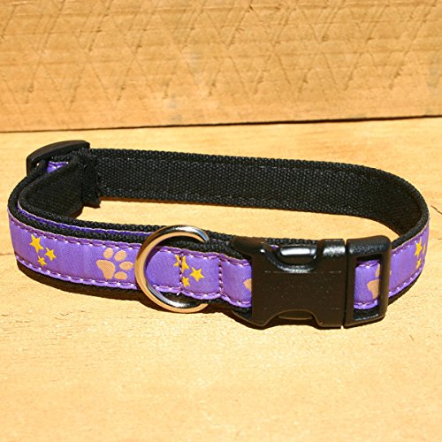 1" PawsNStars Large Hemp Collar