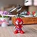 Mini Intelligent Children Flying RC Ball SpiderMan Small Yellow Man Captain America Led Flashing Light Aircraft Helicopter Infrared Induction Toy with Remote Controller - WDLLC