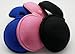 Bluecell Black/Blue/Pink Earphone in-ear Hard Case/Bag Pack of 3
