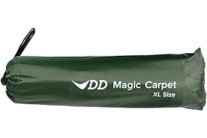 DD Hammocks - DD Magic Carpet XL Size: 4.6ft x 7.2ft Rainproof Tarpaulin Rainfly for Lightweight Tarp Shelters Groundsheet an