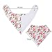 upsimples 10-Pack Bandana Bibs Baby Drool Bibs for Drooling and Teething,100% Organic Cotton Super Absorbent, 10 Stylish Design for Baby Girls Toddler, Baby Shower Gift Set