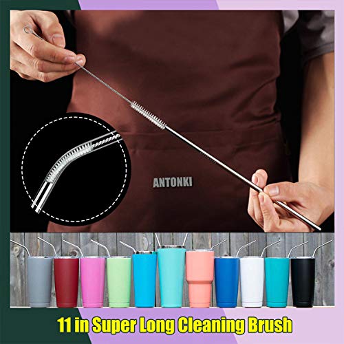 5 Stainless+Reusable+Drinking+Smooth+friendly+Diameter