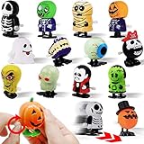 15 PCs Wind Up Halloween Toys Assortment Party Favors for Halloween Trick or Treat Goody Bags Prizes