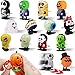 15 PCs Wind Up Halloween Toys Assortment Party Favors for Halloween Trick or Treat Goody Bags Prizes