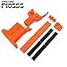 WOLFBUSH Stryfe Mod Kit Orange, Worker f10555 3D Printed Front Tube with 25CM Inner Pipe for Nerf Stryfe