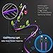 Multi Function Data Line,LED Charger Light Up Charging Cable Lighting Cable Visible Flowing Charging Cords USB 2.0 A Male to Micro B Cable Sync Data for Android Devices (purple)