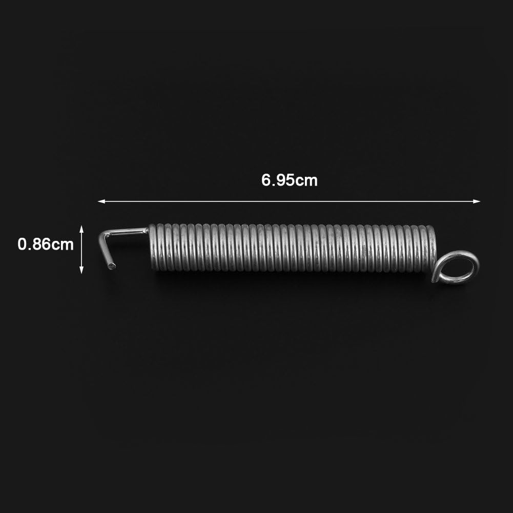 Hztyyier 6Pcs Guitar Tremolo Bridge, Professional Electric Good Elasticity Excellent Tension Guitar Tremolo Bridge Springs for ST Type - Image 3