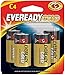 Eveready Gold Alkaline Batteries C, 4-Count (Pack of 2)