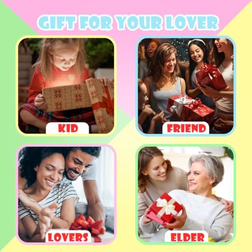 ORCHID M® 6 Pcs Set Box Fidget Toys, Sparkling Jellyfish Sensory Sensory Bundle, Blind Box Malt Sugar,6-Piece Creative Slow-Return Squishy Birthday Gifts, Party Gift (Pink)