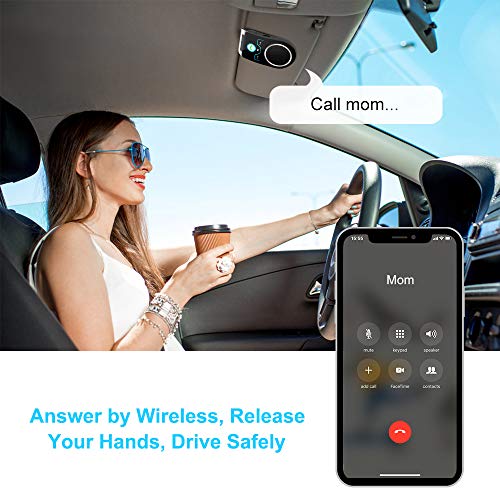 Aigital New T825 Bluetooth Car Speakers, Wireless incar Speakerphone