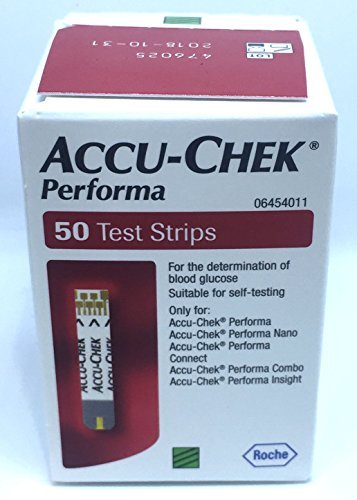 50 Accu Chek Performa / Performa Nano Test Strips Newest Release Very Long Expiration Dates