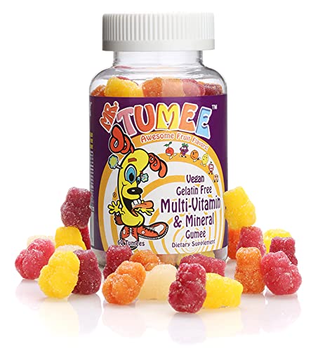 MR. TUMEE MULTIVITAMIN & MINERAL GUMEE, STRAWBERRY/LEMON/ORANGE/GRAPE/CHERRY/GRAPEFRUIT, 60 COUNT