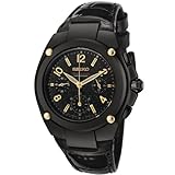 Seiko Women's 'Sportura' Quartz Stainless Steel and Leather Casual Watch, Color:Black (Model: SRW893)