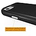 Veatool iPhone 7 Case [Dual Layer] Drop Protection and Premium Shock Absorption Technology with Rubber Back and TPU Bumper Cushion for iPhone 7 4.7 Inch(Black)