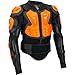 Fox Racing Titan Sport Jacket Adult Roost Deflector MotoX Motorcycle Body Armor - Black/Orange/Large