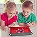 Boao 2 Pieces Dice Holder Dice Rolling Tray PU Leather Folding Tray Velvet for RPG, DND Other Table Games and Storage