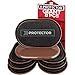 Furniture Sliders for Carpet X-PROTECTOR - 8 pcs Heavy Duty 9-1/2" x 5-3/4" Furniture Moving Pads - Sliders for Furniture. Move Your Furniture Easy with Reusable Furniture Movers Sliders for Carpets! primary