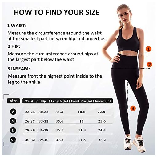 Cordaw High Waisted Seamless Leggings for Women Yoga Pants Tummy Control Workout Legging, Black X-Large - Image 7