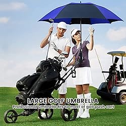 ZOMAKE Large Golf Umbrella 68 Inch - Double Canopy