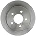 ACDelco Silver 18A657A Rear Disc Brake Rotor