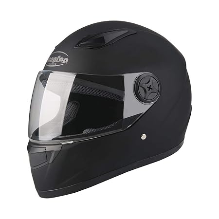 leap-G Motorradhelm Integralhelm Fullface Helm, Motorrad-Helm Roller-Helm Helmet, Wangenpolster Komplettwaschbar, Für Damen H