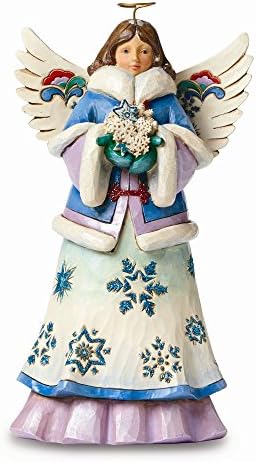 Jim Shore Winter Snowflake Angel Figurine