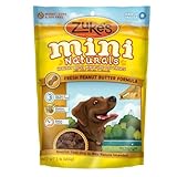 Zuke's Mini Naturals Dog Treats, Fresh Peanut Butter Formula, Pack of 1