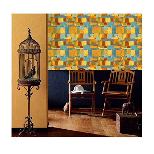image for YOTOHOME Color Mottled Oil Painting Texture Wallpaper,Modern Colorful 