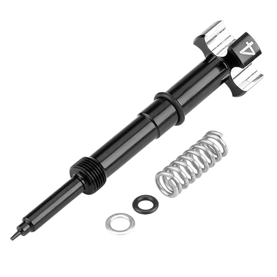 Keenso Motorrad Vergaser Mischung Schraube Teller FCR Luft Kraftstoff Mischung Schraube(Schwarz)