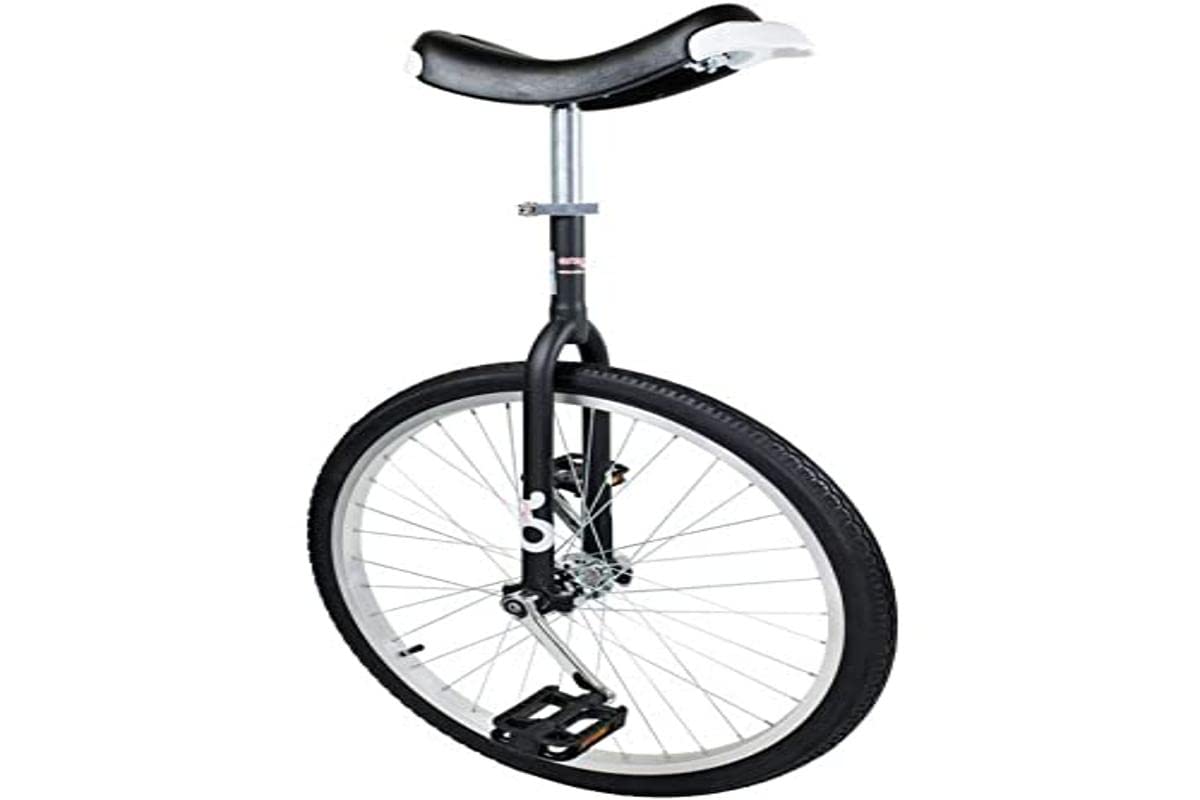 QU-AX Unisex - Adult Onlyone Unicycle, Black, One Size